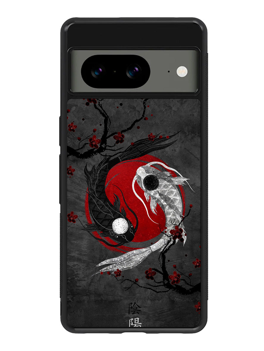 Koi Yin Yang Japan Google Pixel 8a Case