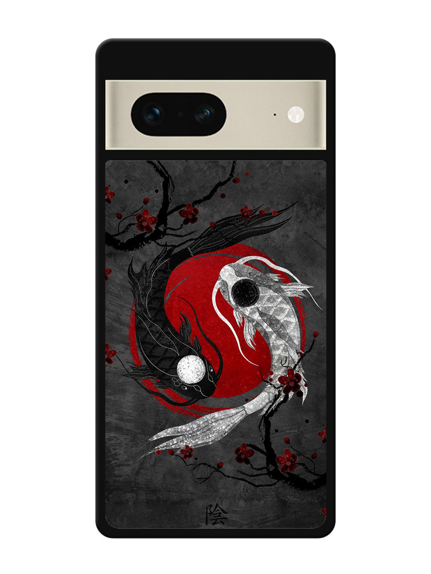 Koi Yin Yang Japan Google Pixel 7 Case