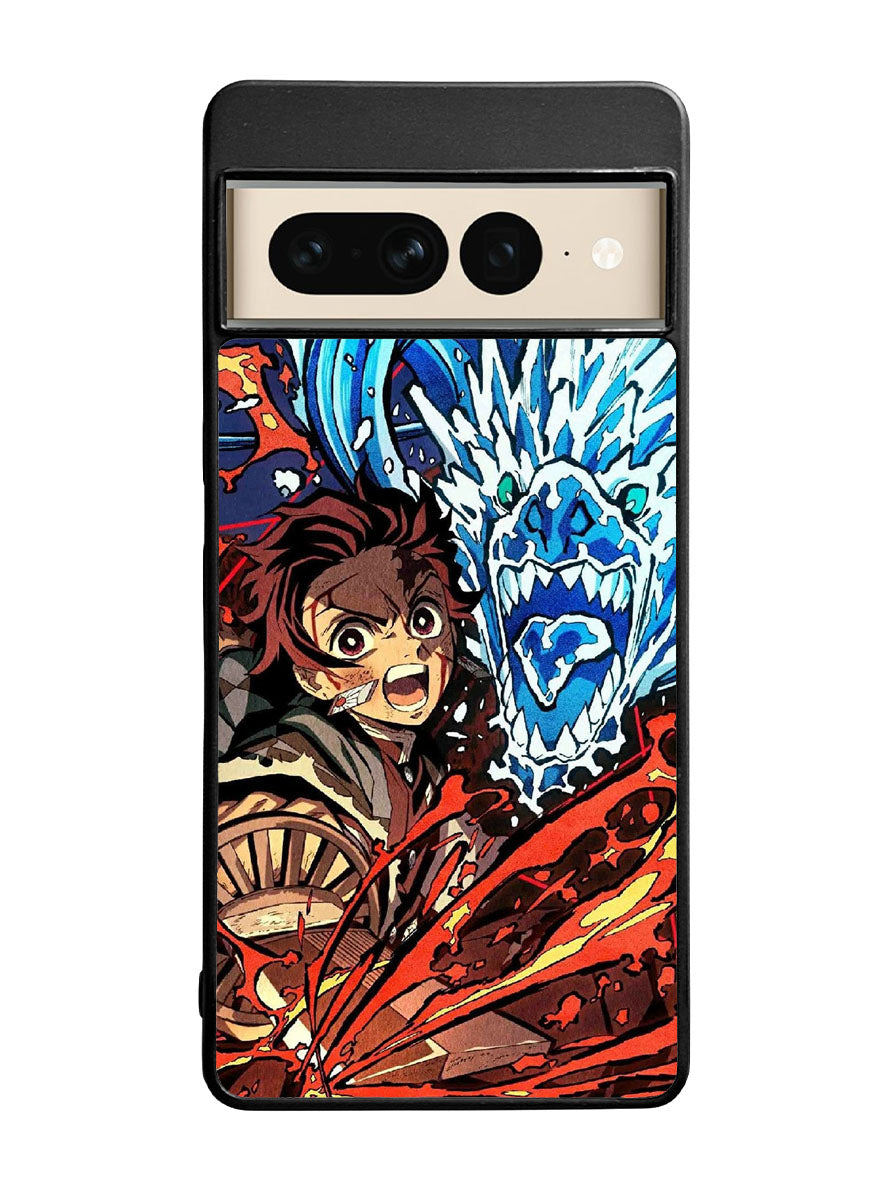 Tanjiro Demon Slayer Google Pixel 7 Pro Case