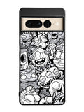 Doodle Art Cartoon Google Pixel 7 Pro Case
