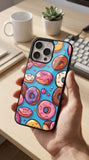 Donuts Sprinkle Protective Case Compatible with iPhone, Samsung & Google Pixel YW0082