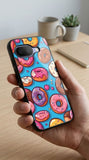 Donuts Sprinkle Protective Case Compatible with iPhone, Samsung & Google Pixel YW0082