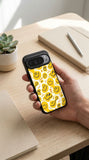 Smiley Faces Protective Case Compatible with iPhone, Samsung & Google Pixel YW0084