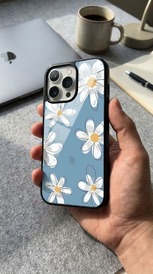Petal Daisy Protective Case Compatible with iPhone, Samsung & Google Pixel YW0086