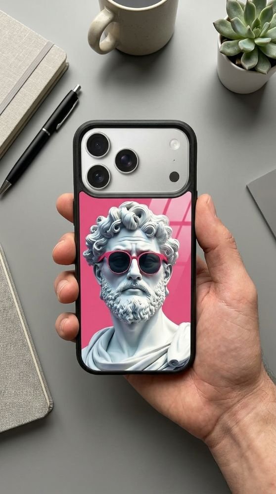 Statue Art Protective Case Compatible with iPhone, Samsung & Google Pixel YW0091