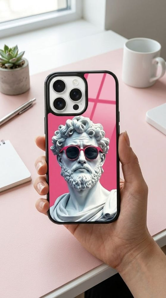 Statue Art Protective Case Compatible with iPhone, Samsung & Google Pixel YW0091