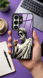Statue Art Protective Case Compatible with iPhone, Samsung & Google Pixel YW0092