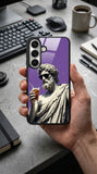 Statue Art Protective Case Compatible with iPhone, Samsung & Google Pixel YW0092