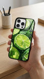 Citrus Lime Protective Case Compatible with iPhone, Samsung & Google Pixel YW0094