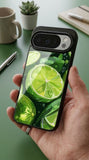 Citrus Lime Protective Case Compatible with iPhone, Samsung & Google Pixel YW0094