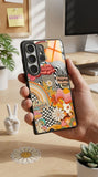 Retro Vibes Protective Case Compatible with iPhone, Samsung & Google Pixel YW0098