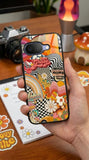 Retro Vibes Protective Case Compatible with iPhone, Samsung & Google Pixel YW0098
