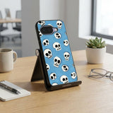 Skull Pattern Blue Protective Case Compatible with iPhone, Samsung & Google Pixel YW0101