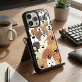 Dog Cute Protective Case Compatible with iPhone, Samsung & Google Pixel YW0103