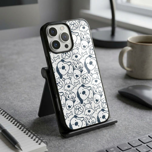 Dog Cute Protective Case Compatible with iPhone, Samsung & Google Pixel YW0104