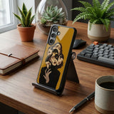 Two Faces Lady Protective Case Compatible with iPhone, Samsung & Google Pixel YW0106