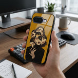 Two Faces Lady Protective Case Compatible with iPhone, Samsung & Google Pixel YW0106