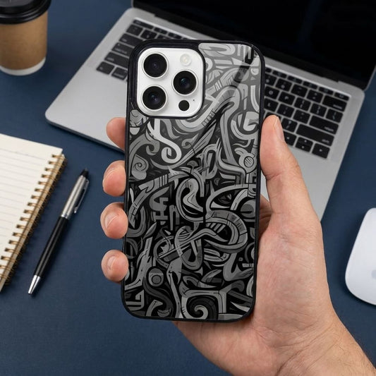 Art Tribal Protective Case Compatible with iPhone, Samsung & Google Pixel YW0110