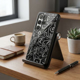 Art Tribal Protective Case Compatible with iPhone, Samsung & Google Pixel YW0110