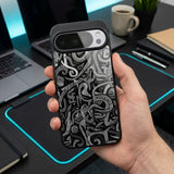 Art Tribal Protective Case Compatible with iPhone, Samsung & Google Pixel YW0110