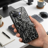 Art Tribal Protective Case Compatible with iPhone, Samsung & Google Pixel YW0110