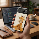 Giraffe Doll Protective Case Compatible with iPhone, Samsung & Google Pixel YW0111