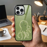 Octopus Doodle Protective Case Compatible with iPhone, Samsung & Google Pixel YW0113
