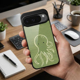 Octopus Doodle Protective Case Compatible with iPhone, Samsung & Google Pixel YW0113