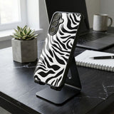 Zebra Pattern Protective Case Compatible with iPhone, Samsung & Google Pixel YW0117