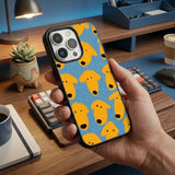 Cute Dog Protective Case Compatible with iPhone, Samsung & Google Pixel YW0122