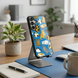 Cat Pattern Protective Case Compatible with iPhone, Samsung & Google Pixel YW0123