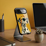 Retro Dalmation Protective Case Compatible with iPhone, Samsung & Google Pixel YW0124