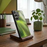 Ripple Glass Green Protective Case Compatible with iPhone, Samsung & Google Pixel YW0129