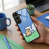 Cute Dog Protective Case Compatible with iPhone, Samsung & Google Pixel YW0130