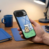 Cute Dog Protective Case Compatible with iPhone, Samsung & Google Pixel YW0130