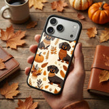 Daschun Dog Protective Case Compatible with iPhone, Samsung & Google Pixel YW0132
