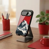 Mountain On Red Protective Case Compatible with iPhone, Samsung & Google Pixel YW0136