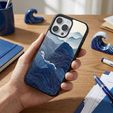 Blue Wave Protective Case Compatible with iPhone, Samsung & Google Pixel YW0140
