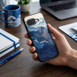 Blue Wave Protective Case Compatible with iPhone, Samsung & Google Pixel YW0140