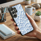 Blue Ripple Protective Case Compatible with iPhone, Samsung & Google Pixel YW0145