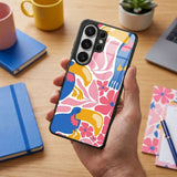 Tropical Bird Floral Protective Case Compatible with iPhone, Samsung & Google Pixel YW0149