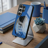 Horse On Blue Protective Case Compatible with iPhone, Samsung & Google Pixel YW0153