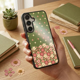 Flowerish Art Protective Case Compatible with iPhone, Samsung & Google Pixel YW0154