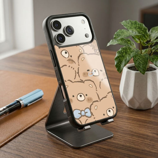 Teddy Bear Protective Case Compatible with iPhone, Samsung & Google Pixel YW0155