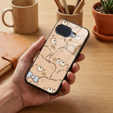 Teddy Bear Protective Case Compatible with iPhone, Samsung & Google Pixel YW0155