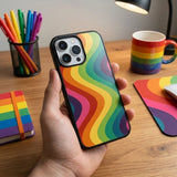 Rainbow Art Protective Case Compatible with iPhone, Samsung & Google Pixel YW0157