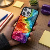 Rainbow Art Protective Case Compatible with iPhone, Samsung & Google Pixel YW0158