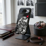 Space Skull Protective Case Compatible with iPhone, Samsung & Google Pixel YW0160