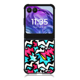 Graffiti Background Motorola Moto Razr Plus 2025/2024 Case, Moto Razr 50 Ultra 5G BC1551