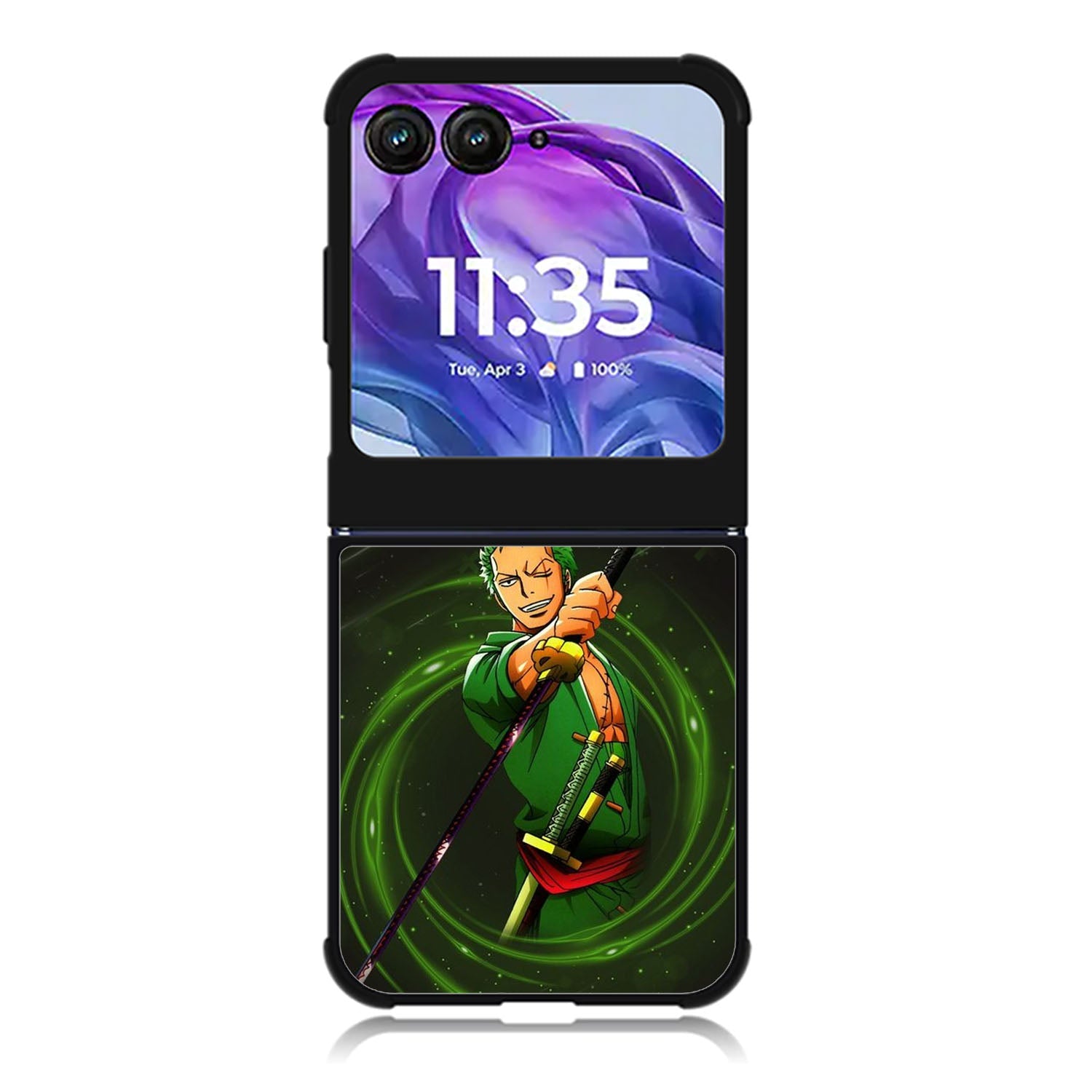 Zoro One Piece Motorola Moto Razr 2024 , Moto Razr 50 Case FE1593